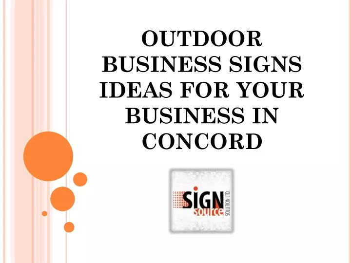 outdoor business signs ideas for your business