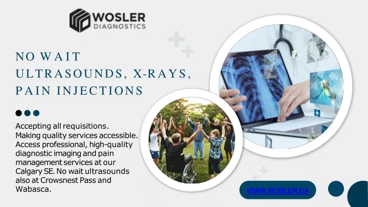 no wait ultrasounds x rays pain injections