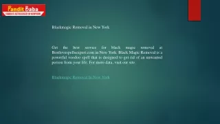 Blackmagic Removal in New York  Bestlovespellsexpert.com