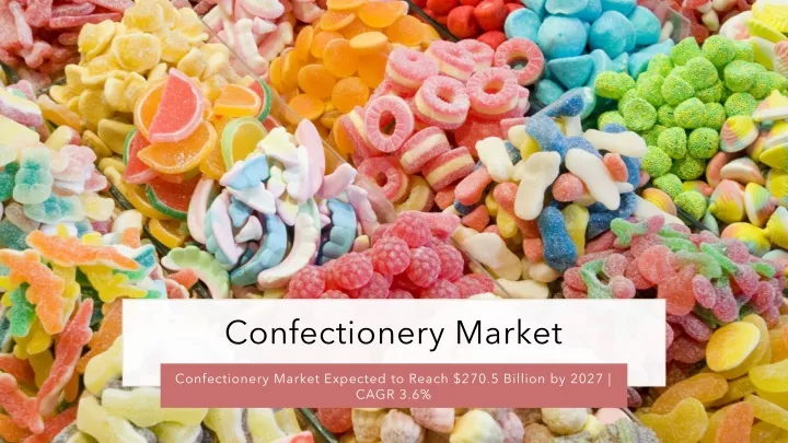 confectionery market