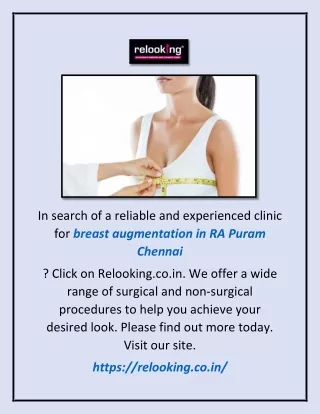 in search of a reliable and experienced clinic