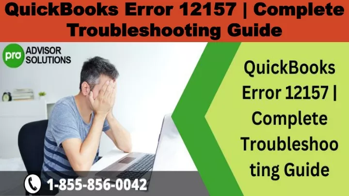 quickbooks error 12157 complete troubleshooting guide