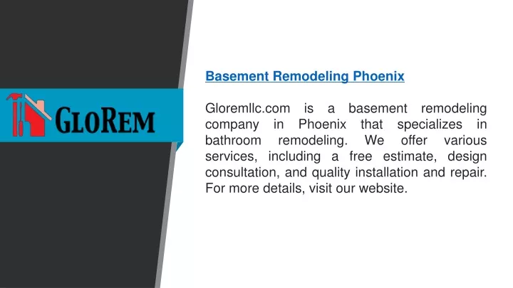 basement remodeling phoenix gloremllc