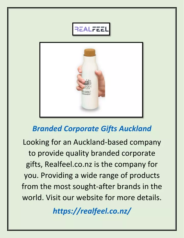 branded corporate gifts auckland