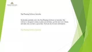 trip planning software australia