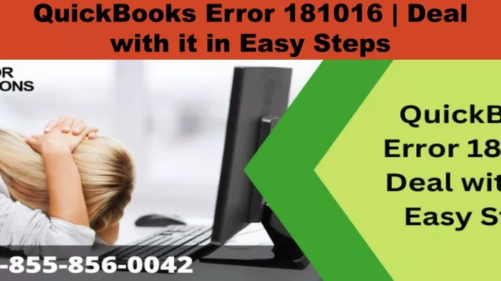quickbooks error 181016 deal with it in easy steps