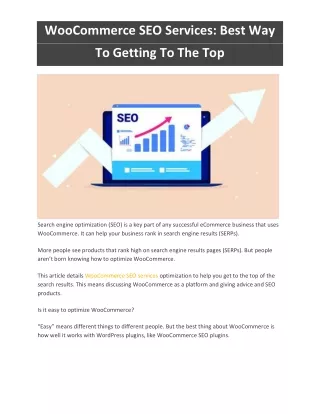 Woocommerce SEO Tips To Ranking High In SERP