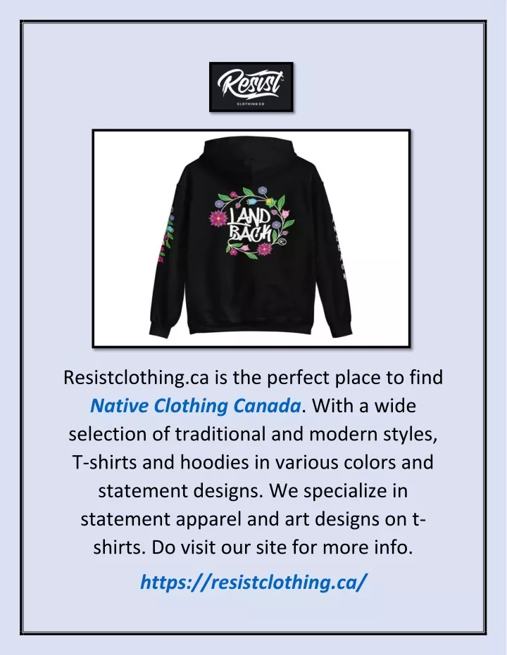 resistclothing ca is the perfect place to find