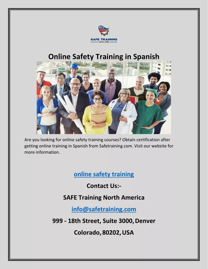 online safety training in spanish