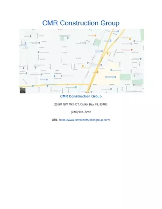 cmr construction group