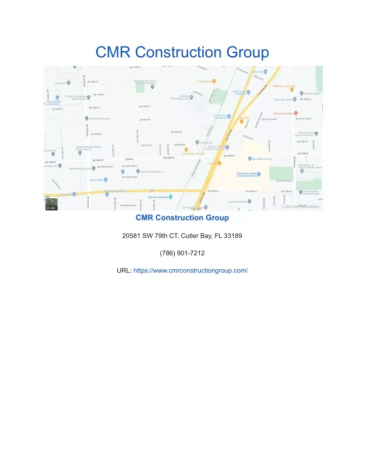cmr construction group