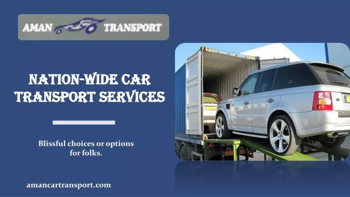 nation wide car transport services