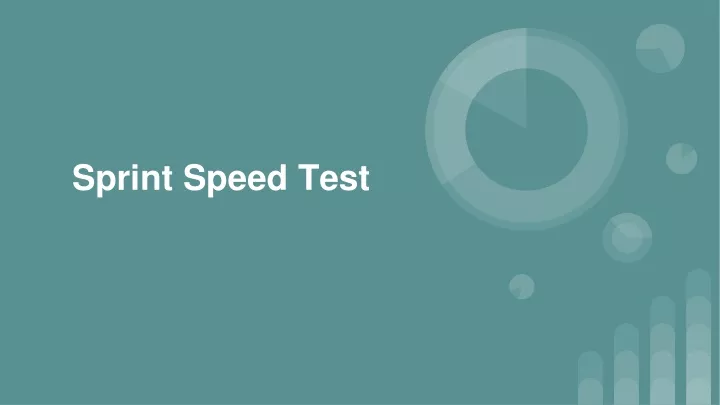 sprint speed test