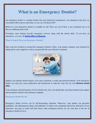 If you're looking for an emergency dental clinic near me in Houston, At Epic Den