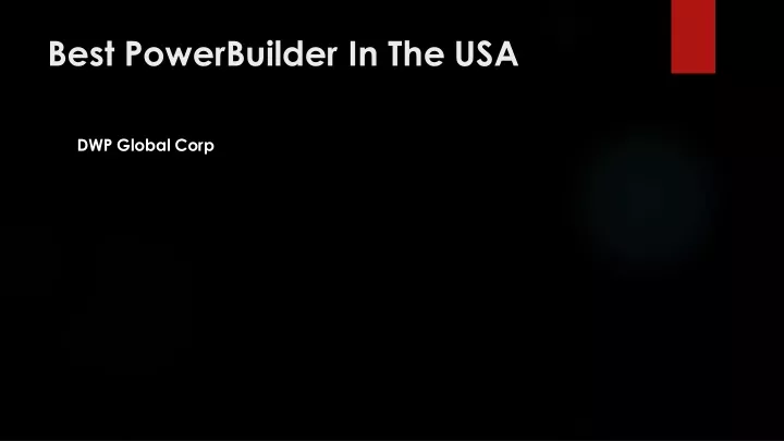 best powerbuilder in the usa