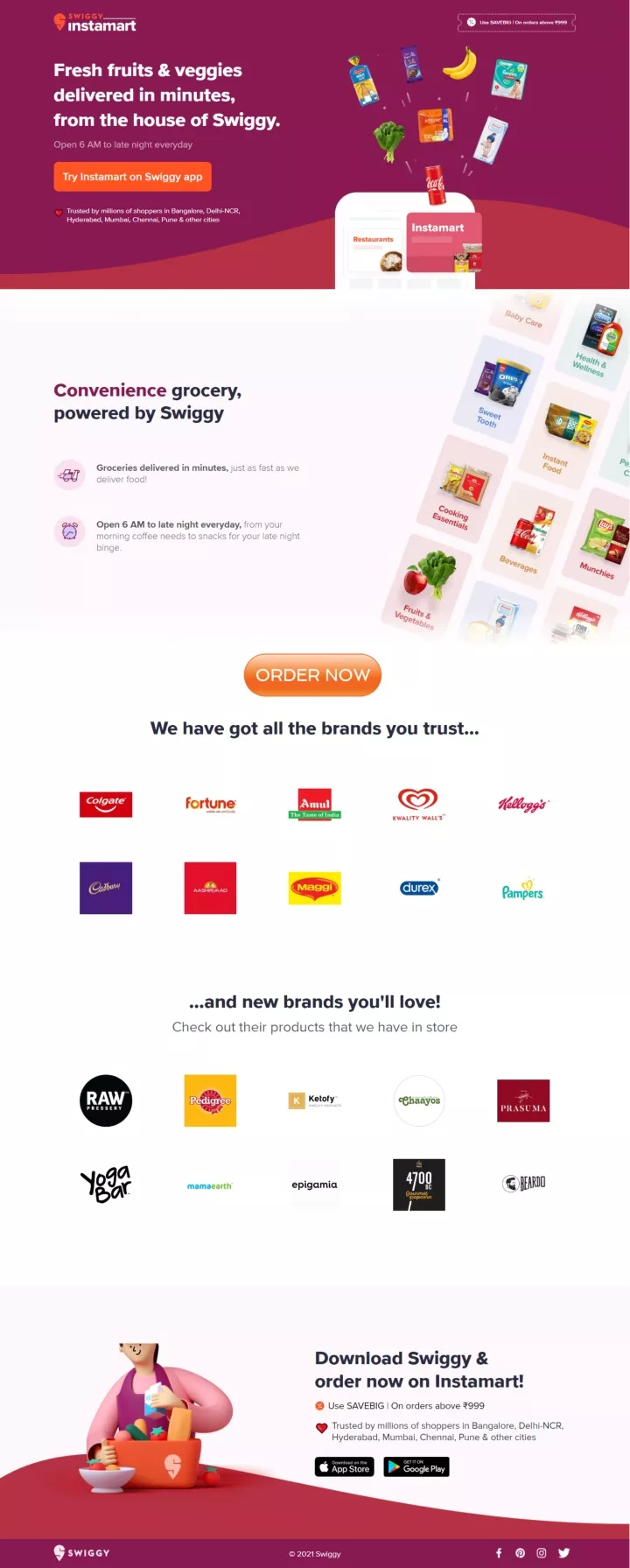 PPT - Swiggy Instamart Groceries Online Shopping PowerPoint ...