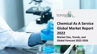 Chemical As A Service Market - Growth, Strategy Analysis, And Forecast 2031