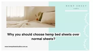 Why you should choose hemp bed sheets over normal sheets_