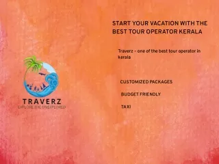 start your vacation with the best tour operator