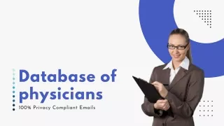 database of physicians 100 privacy compliant