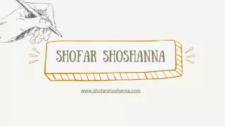 Shofar sHOSHANNA