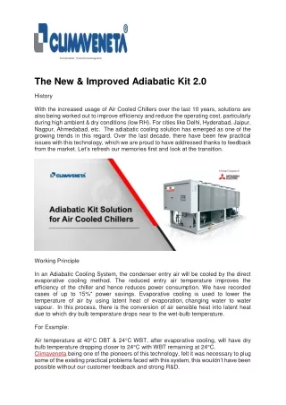 The New & Improved Adiabatic Kit 2.0