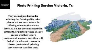 Hire for Photo Printing Service in Victoria, Tx