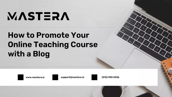 how to promote your online teaching course with