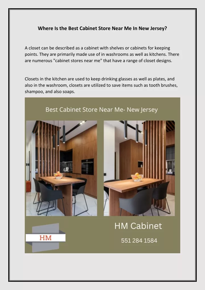 where is the best cabinet store near