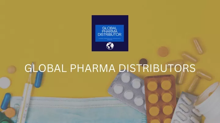 global pharma distributors
