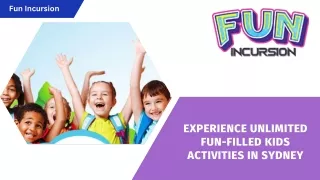 Experience Unlimited Fun-Filled Kids Activities in Sydney