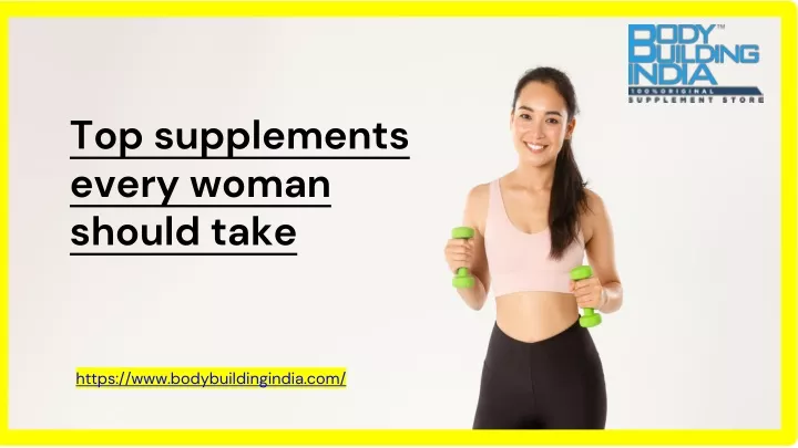 top supplements every woman should take