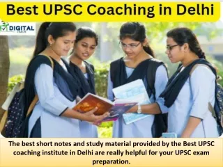 Top Best IAS Coaching in Delhi