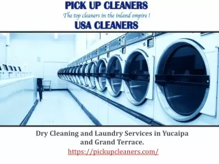 Know About Pickup Cleaners