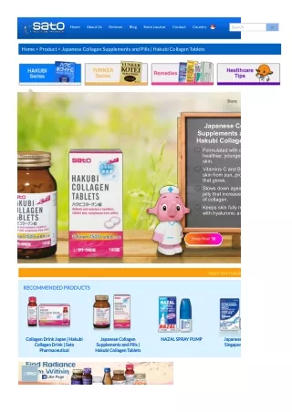 Hakubi Collagen Tablets- Best Japanese Collagen Supplements