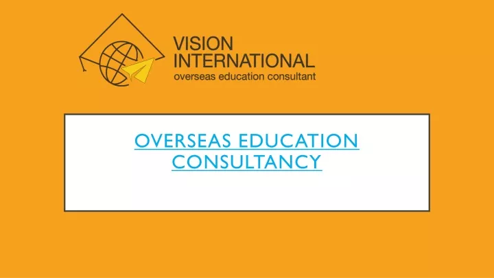 overseas education consultancy