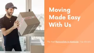 Top Movers- The best removalists in Adelaide!