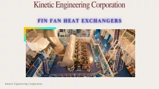 Fin Fan Heat Exchangers - Kinetic Engineering