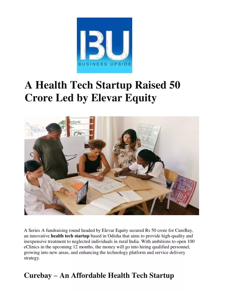 a health tech startup raised 50 crore