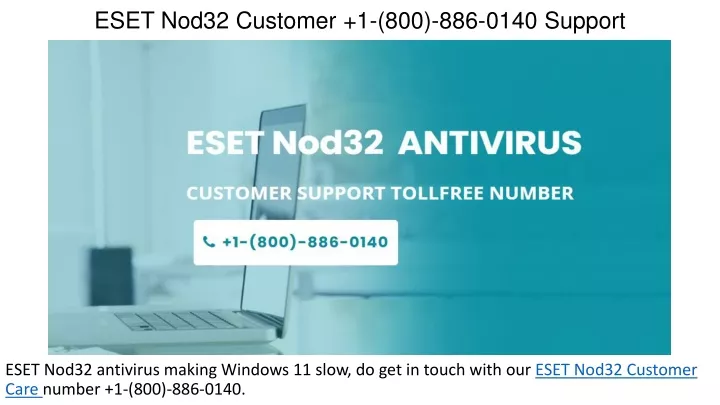 eset nod32 customer 1 800 886 0140 support