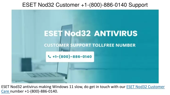 eset nod32 customer 1 800 886 0140 support