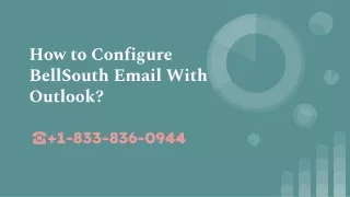 How to Configure BellSouth Email in Outlook?