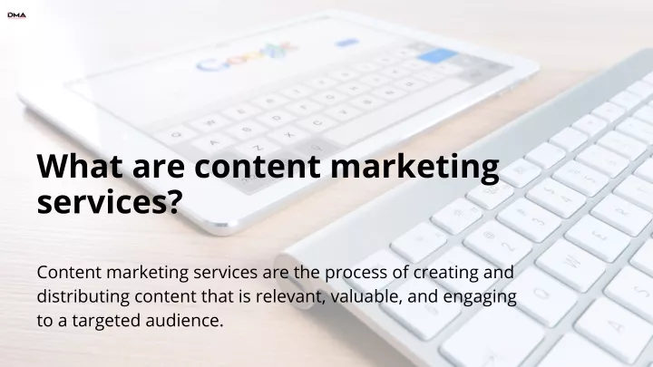 what are content marketing services