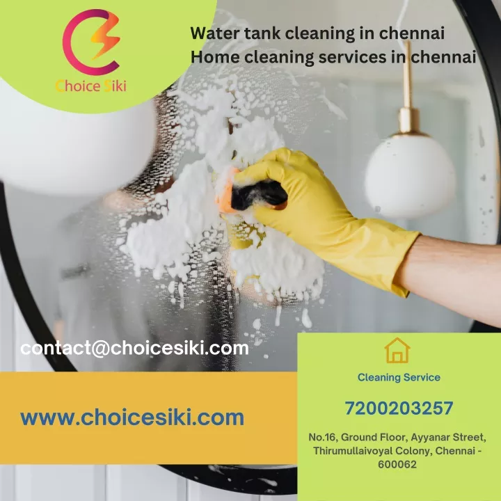 water tank cleaning in chennai home cleaning