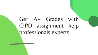 get a grades with cipd assignment help