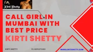 Call Girl In Mumbai With Best Price Kirti Shetty