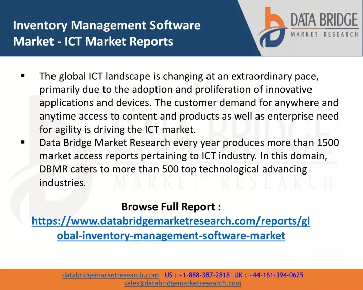 inventory management software market ict market