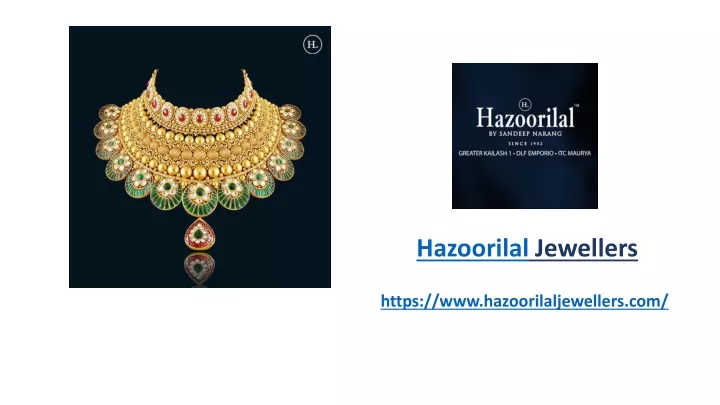 hazoorilal jewellers