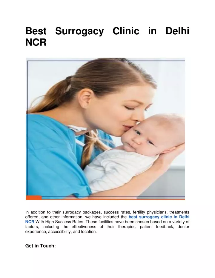 best surrogacy clinic in delhi ncr