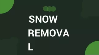 snow removal calgary